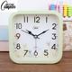 正品 桌摆座钟客厅闹钟时学生时钟大字体卡通静音表 康巴丝钟表台式