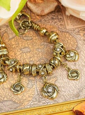 《玛雅女神》古罗马雕塑系列手链稀有存世小众设计时尚复古手饰品