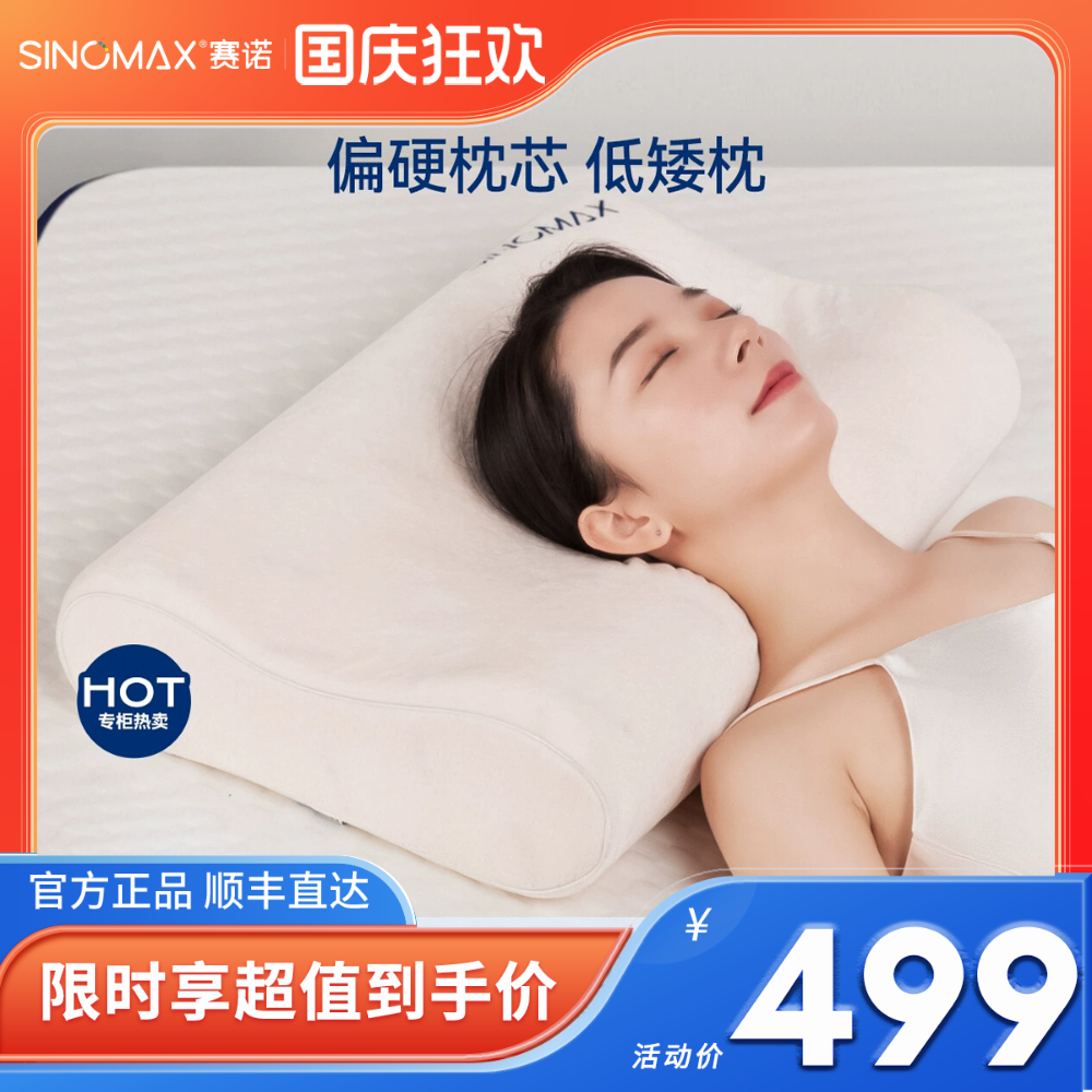偏硬记忆棉枕头专柜同款