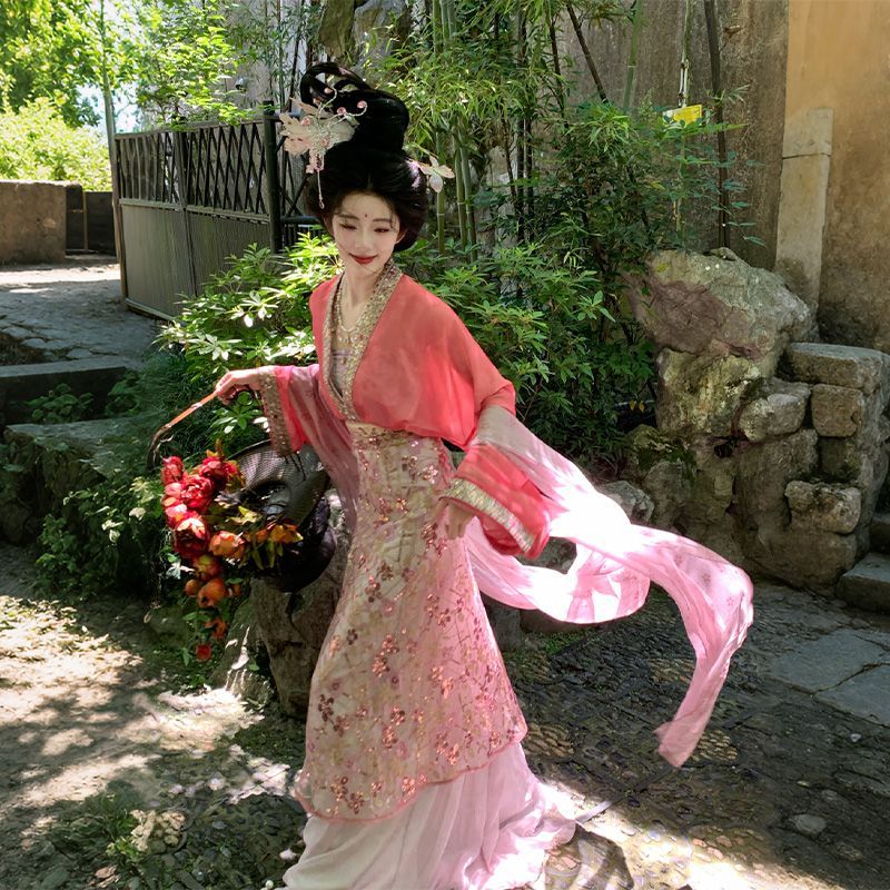 宋制汉服【元春】新款仕女图神仙复原款红楼梦林黛玉绢人系列图片