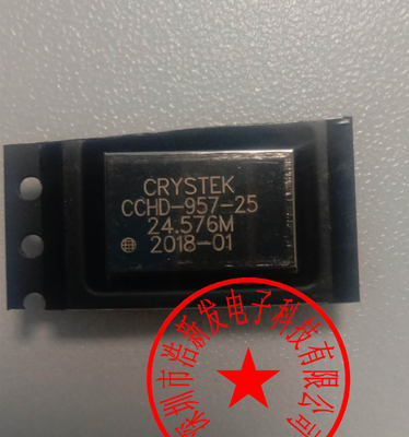 浩新 CCHD-957-25-24.576  CCHD-957-25-22.5792飞秒晶振原装正品