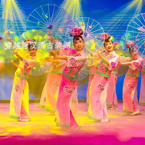 女古风古典女童舞蹈服促销