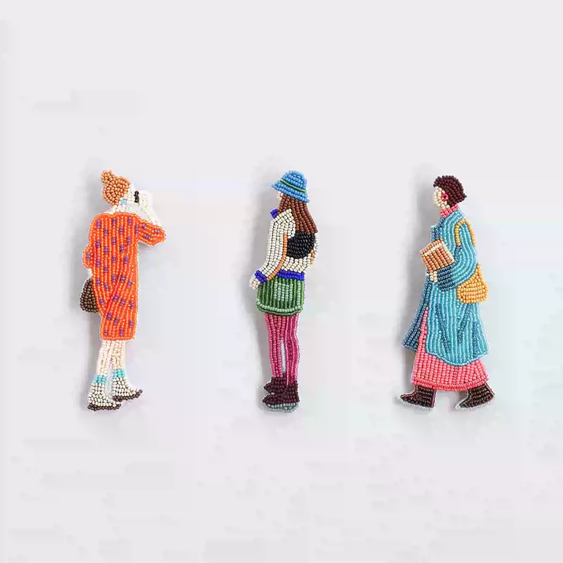 Odekeke Brooch 串珠胸针材料包 户外旅行  日本御幸 miyuki 进口