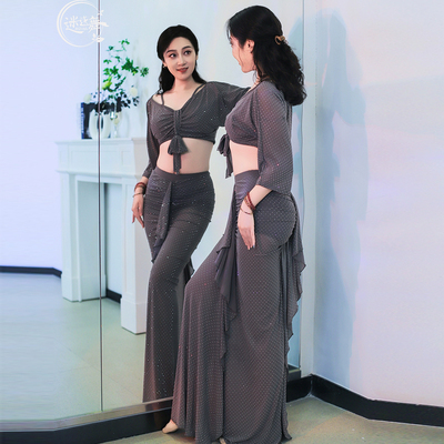 肚皮舞服装练功服长裙表演服套装