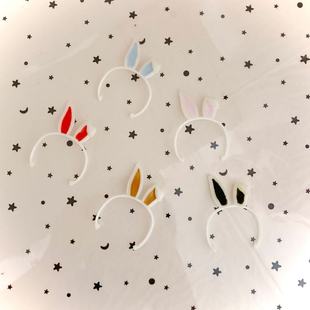 ob24 ob22 azone6分 发夹 光魇 兔耳朵发箍 Blythe bjd小六尺寸