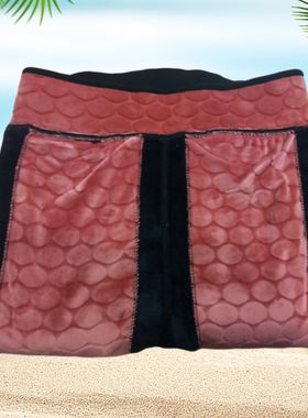 女士加绒打底裤蔷薇按摩绒贴护腿一体裤保暖裤显瘦时尚打底裤