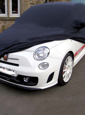 适用菲亚特500C阿巴斯Abarth595/695红蝎子专用汽车车衣车罩车套