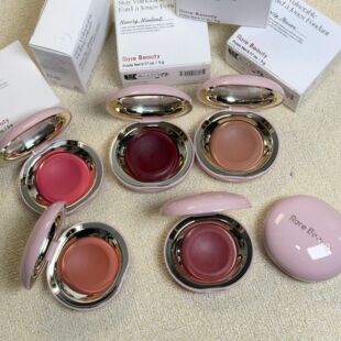 现货Rare Beauty塞琳娜新品光泽腮红膏5gNearly neutral/Rose