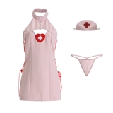 Нижнее белье, сексуальная униформа медсестры, пижама, комплект