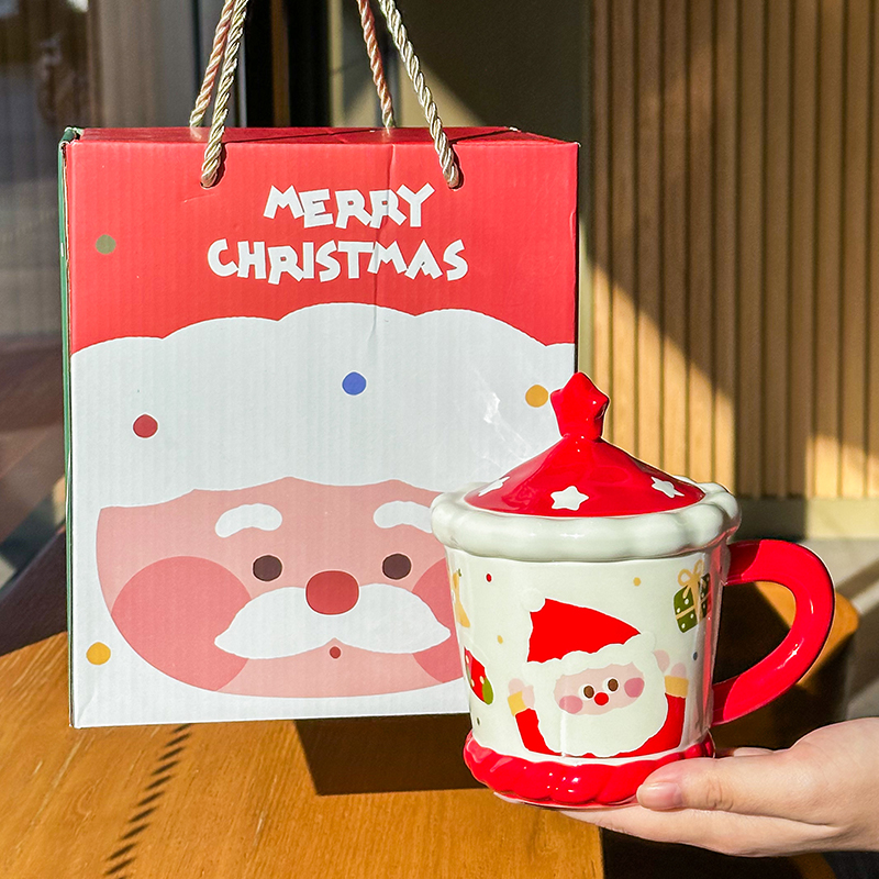 圣诞节小礼品可爱卡通圣诞马克杯