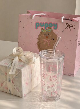 特别好看的玻璃水杯高颜值咖啡杯