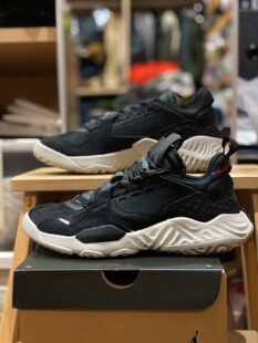 NIKE耐克 EJORDAN DELTA 舒适缓震低帮生活休闲鞋黑白 CD6109-001