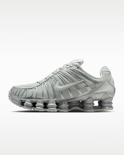 NIKE耐克女子SHOX TL 厚底复古气柱缓震运动鞋跑步鞋IB1087-002