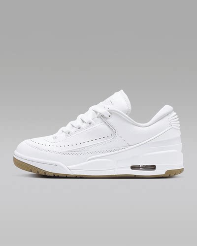 耐克Jordan AIR JORDAN 2/3白舒适防滑耐磨低帮篮球鞋 FZ4122-102