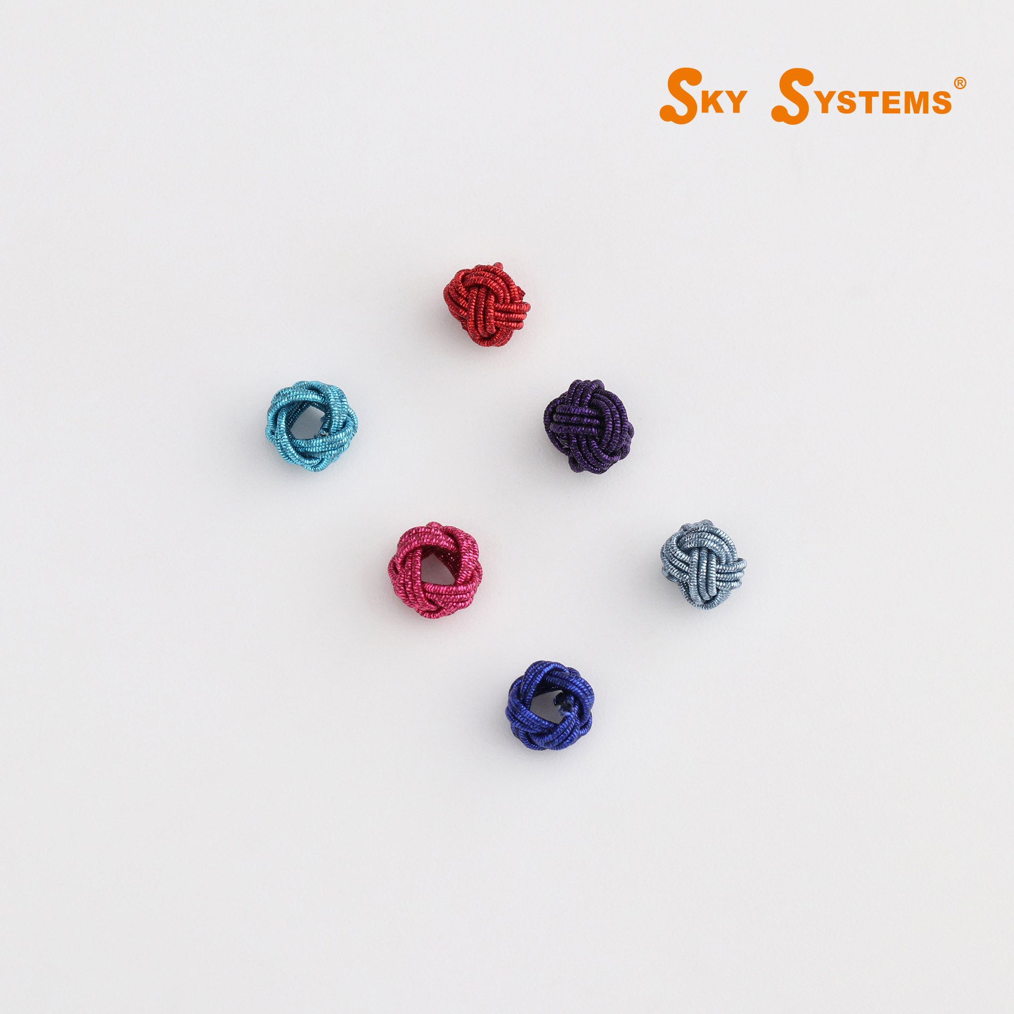 5mm彩金线球精品手工编织菠萝球隔珠 3元/个 10个起包邮