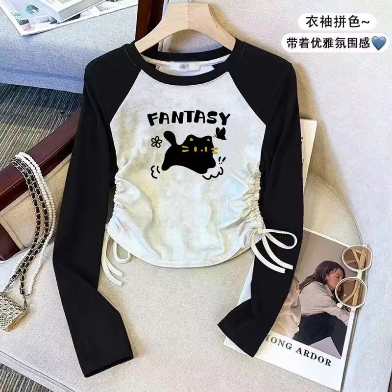 女童打底衫春秋款长袖T恤