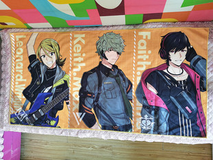 出口HELIOS Rising Heroes动漫周边西区英雄大毛巾浴巾二次元薄毯