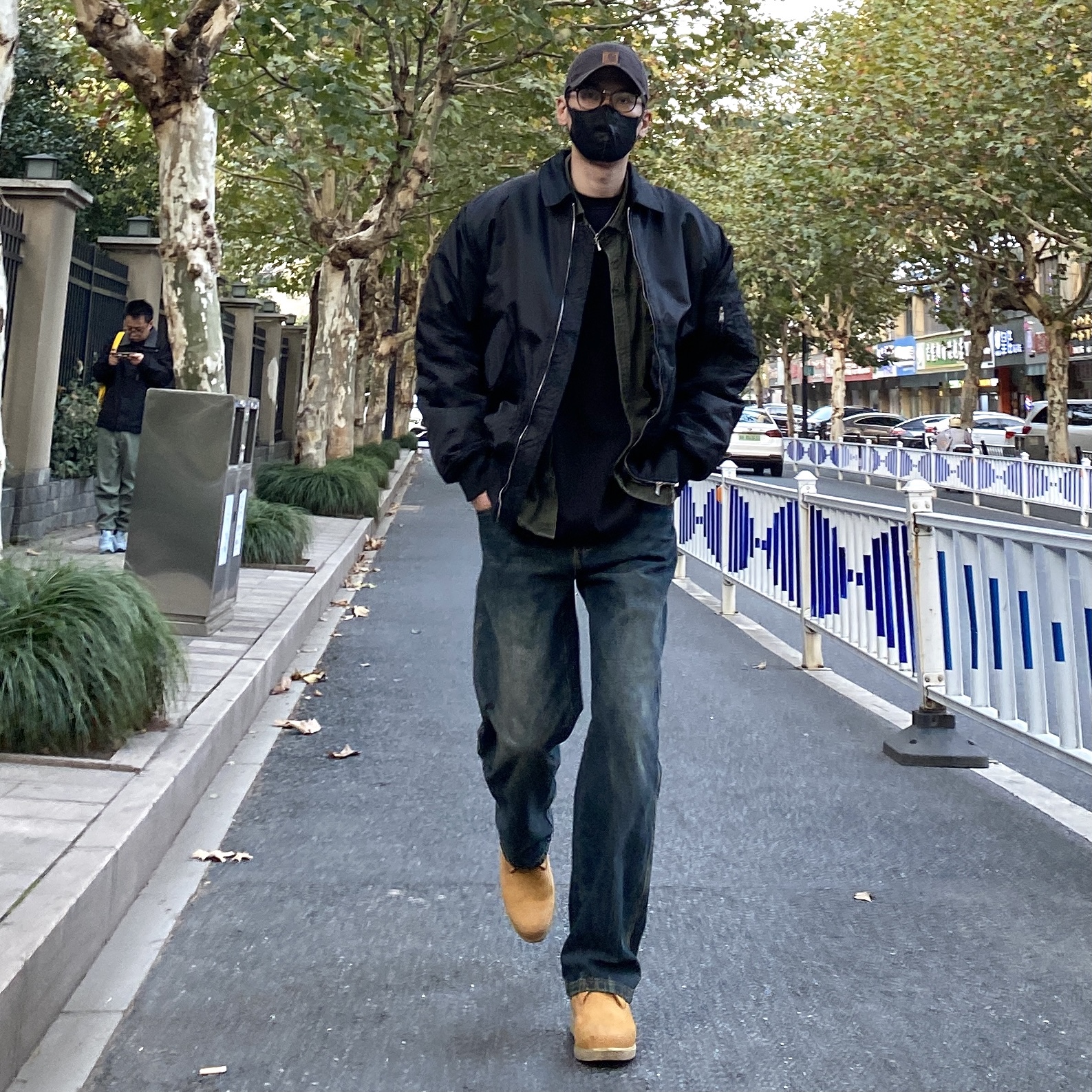 翻领飞行员棉服夹克NICELILI