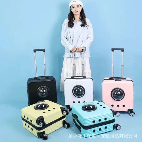 宠物拉杆箱两只大容量家用式猫箱