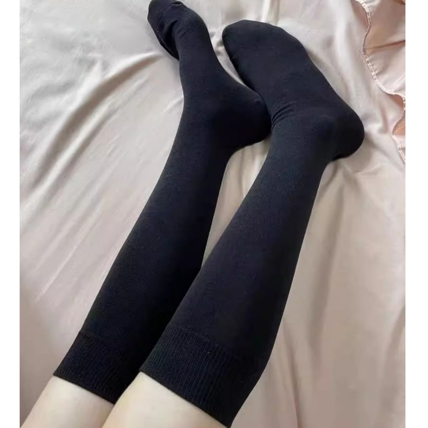 一勺米 高品质の压力小腿袜~麻色系柔软抗起球透气排汗基础小腿袜