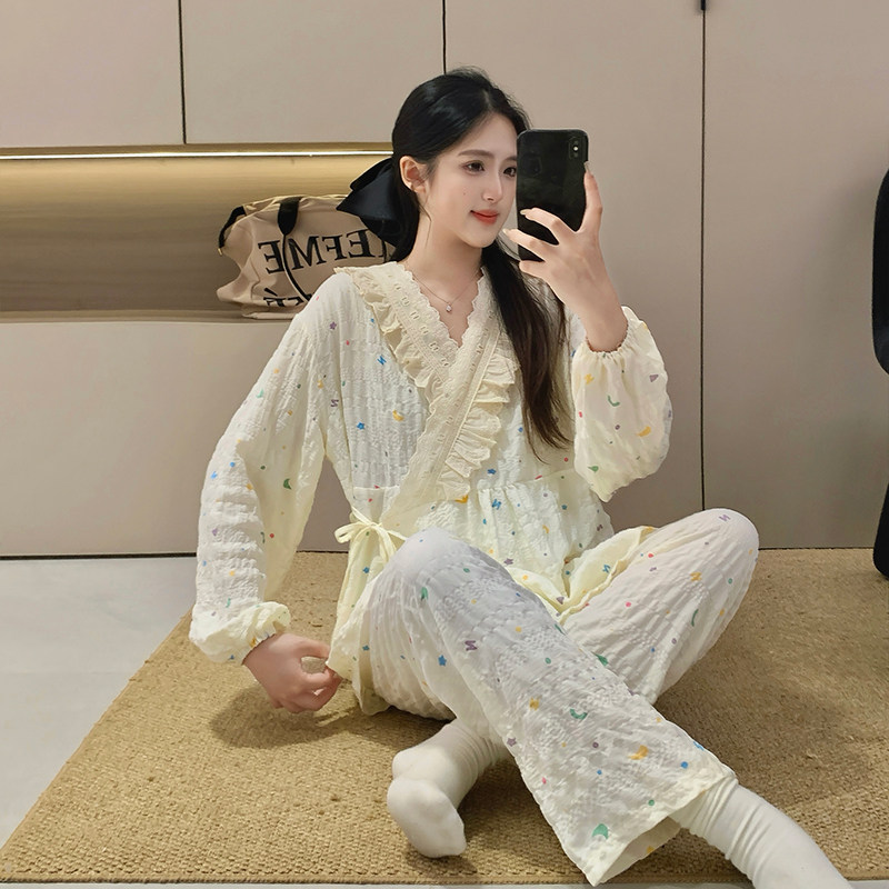 云朵棉产后哺乳月子服孕妇