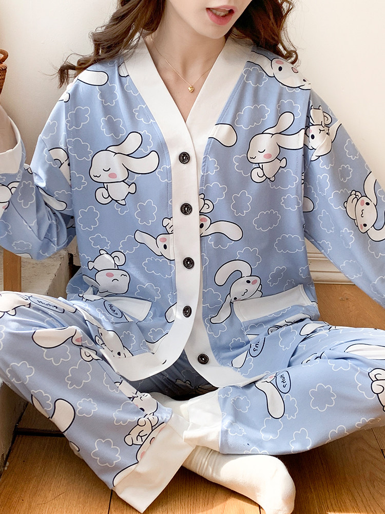 수유 패드 80-250 캣티 산후 수유 봄과 여름 경상면 감금옷마터니티 파자마 4월 5일 첨부