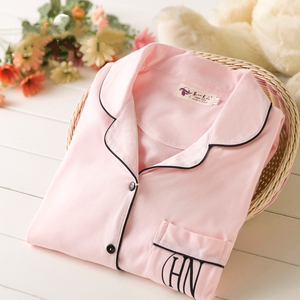 春夏季薄款纯棉月子服产后喂奶哺乳产妇孕妇睡衣女秋产妇3月份2