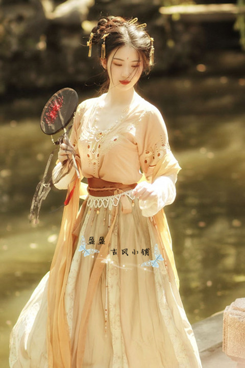 古风原创璎珞簪子发梳汉服配饰