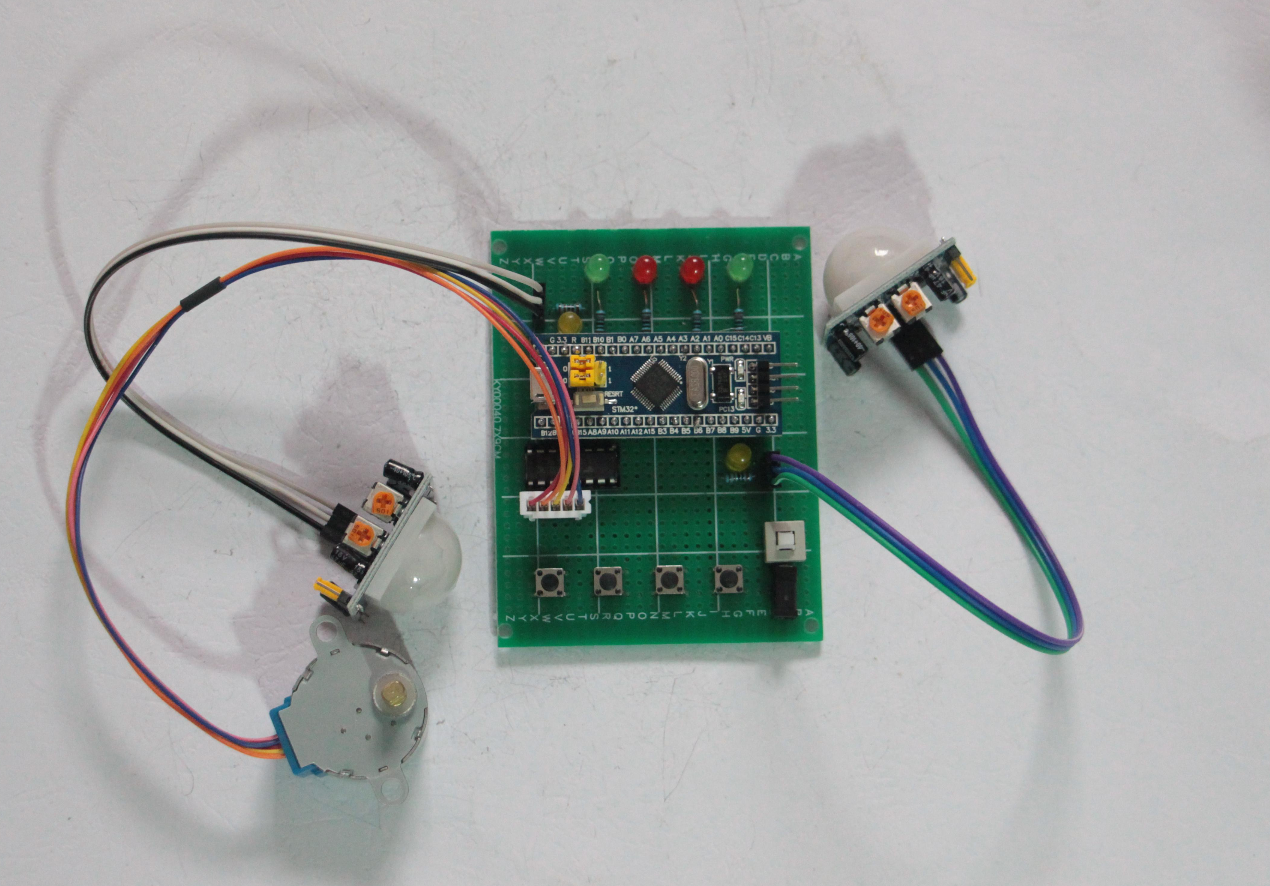diy红外人体感应电子单片机控制