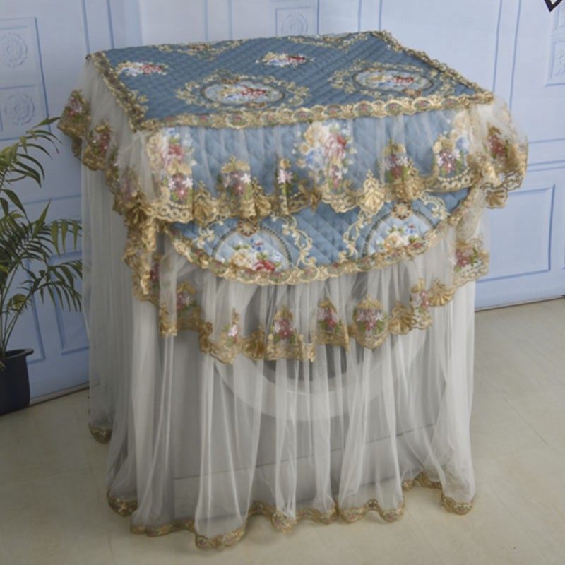 欧式全自动滚筒洗衣机蕾丝盖巾