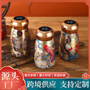 316不锈钢显温蘑菇保温杯高颜值水杯中国风便携智能显温随手杯