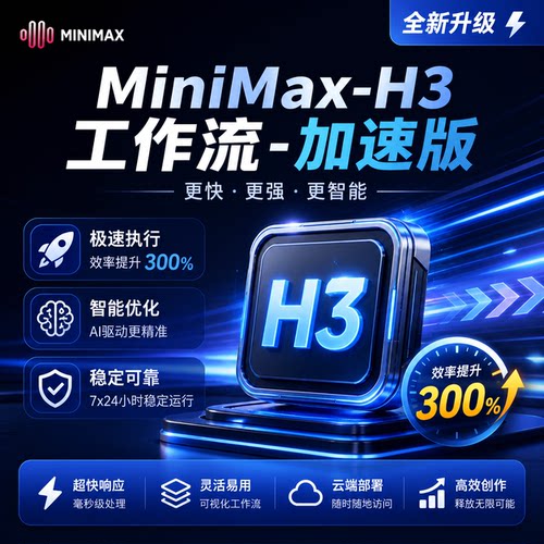 minimaxh3一键整合包本地部署comfyui工作流导演台多图参考生视频