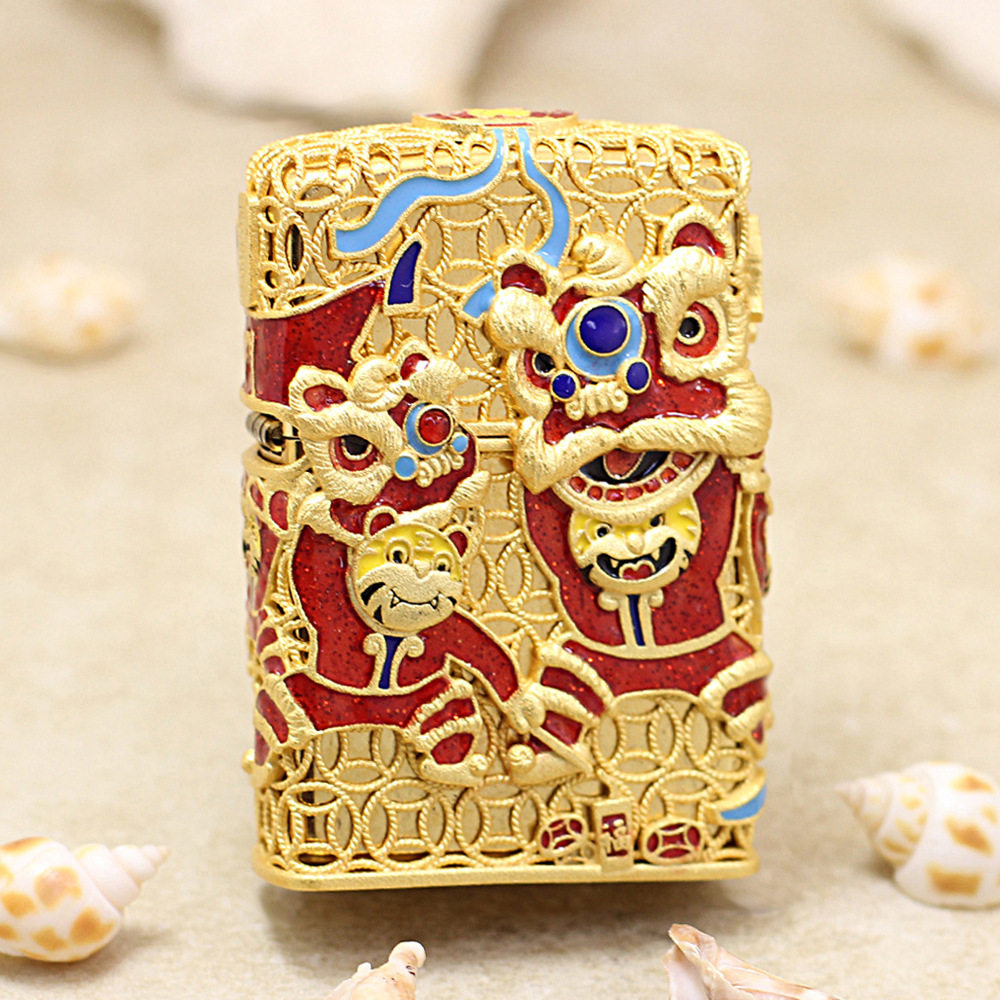 zippo正品打火机礼盒套装防风