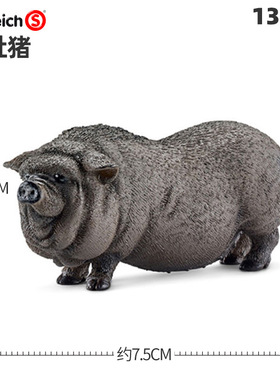 思乐schleich仿真动物模型猫狗公鸡猪宝兔子鸡舍狗屋宠物家禽玩具