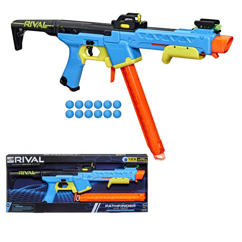 nerf热火竞争者精准系列探路者发射器儿童软球弹玩具枪f3960