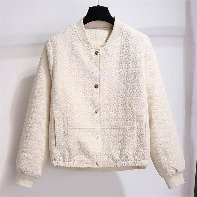 今年流行漂亮小香风棒球服外套女2024早春季新款宽松薄款上衣夹克