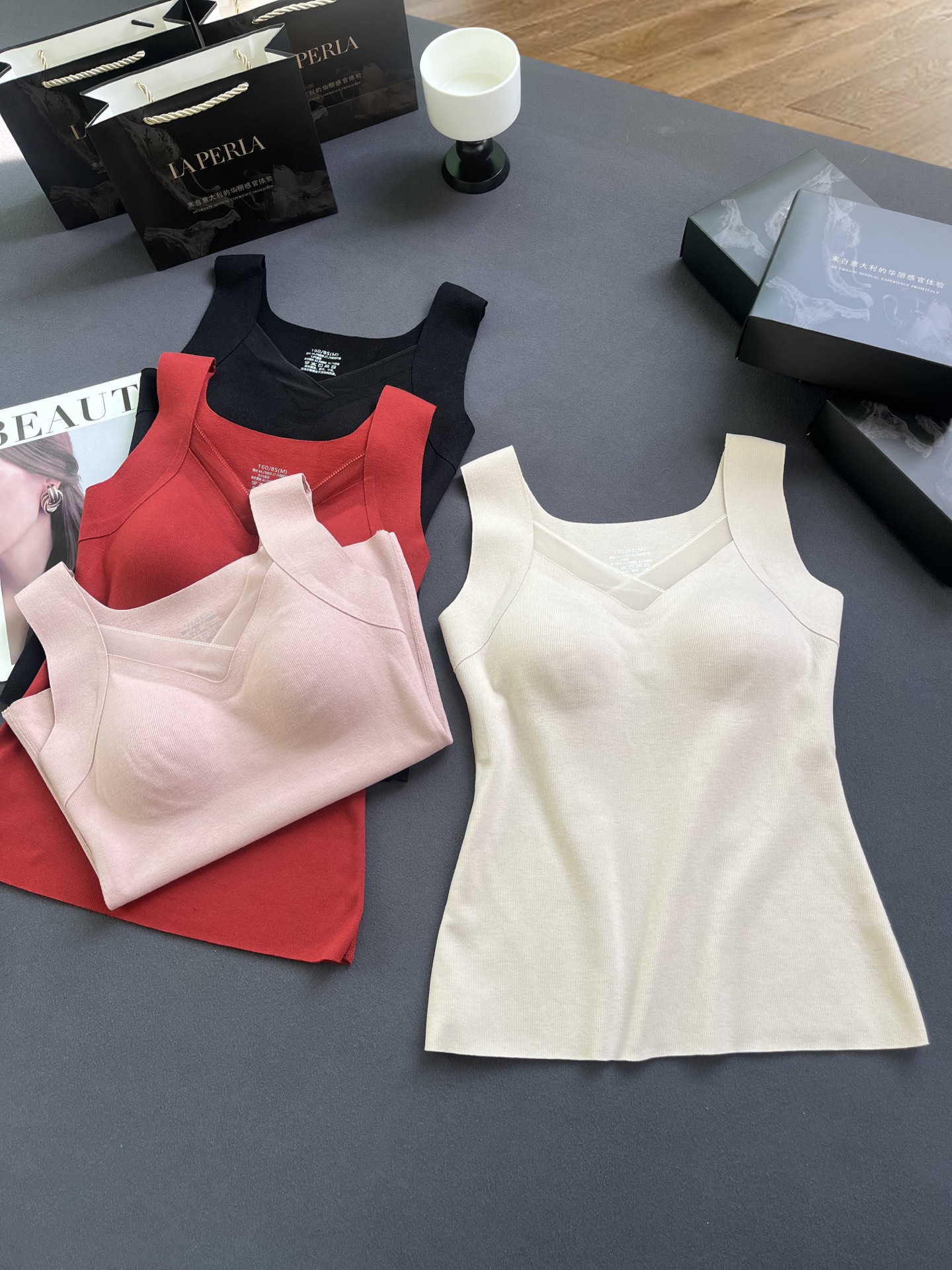 LP乳木果润肤保暖背心秋冬款