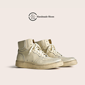 真皮擦色休闲运动板鞋 透气 工装 PIPG男女鞋 鞋 马丁靴复古机车皮靴