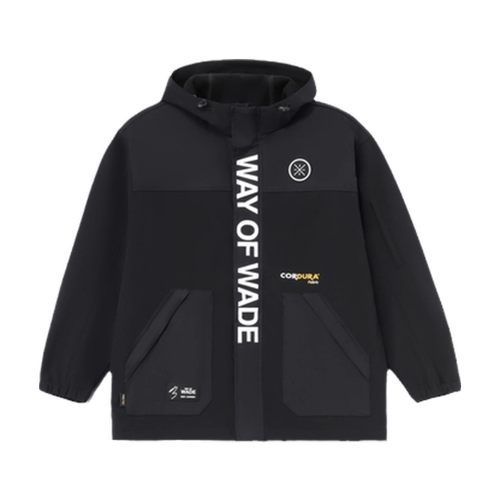 李宁韦德系列外套男秋冬季新品加绒休闲宽松运动风衣AFDR747