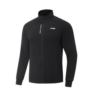 运动外套AWDV503 健身系列男子针织立领拉链经典 李宁正品 2025新款