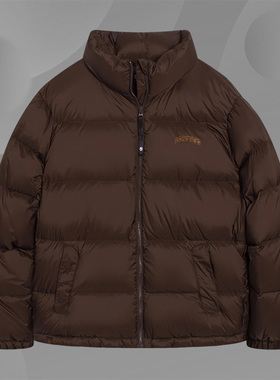 Lining/李宁正品反伍BADFIVE男子立领宽松鸭绒短羽绒服AYMS261