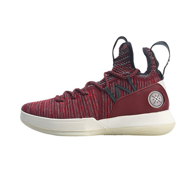 李宁男子篮球鞋云减震AIT VI一体织高帮防滑专业运动鞋ABAP005