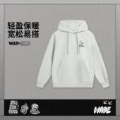 男子宽松保暖抗静电运动连帽卫衣AWDVF47 新款 李宁正品 2025冬季