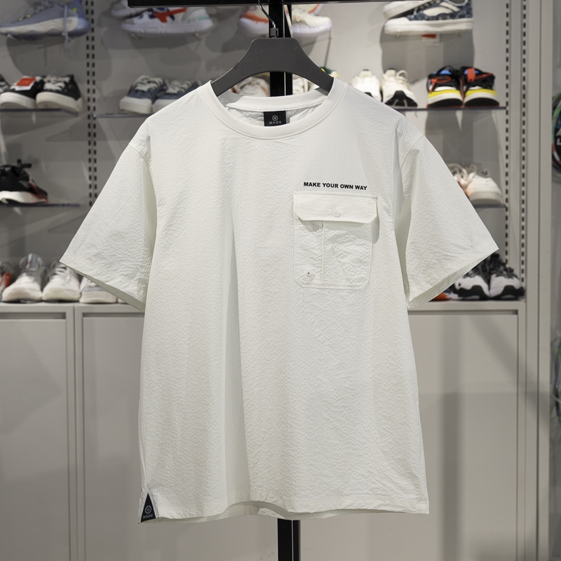 李宁正品男子宽松透气运动短袖