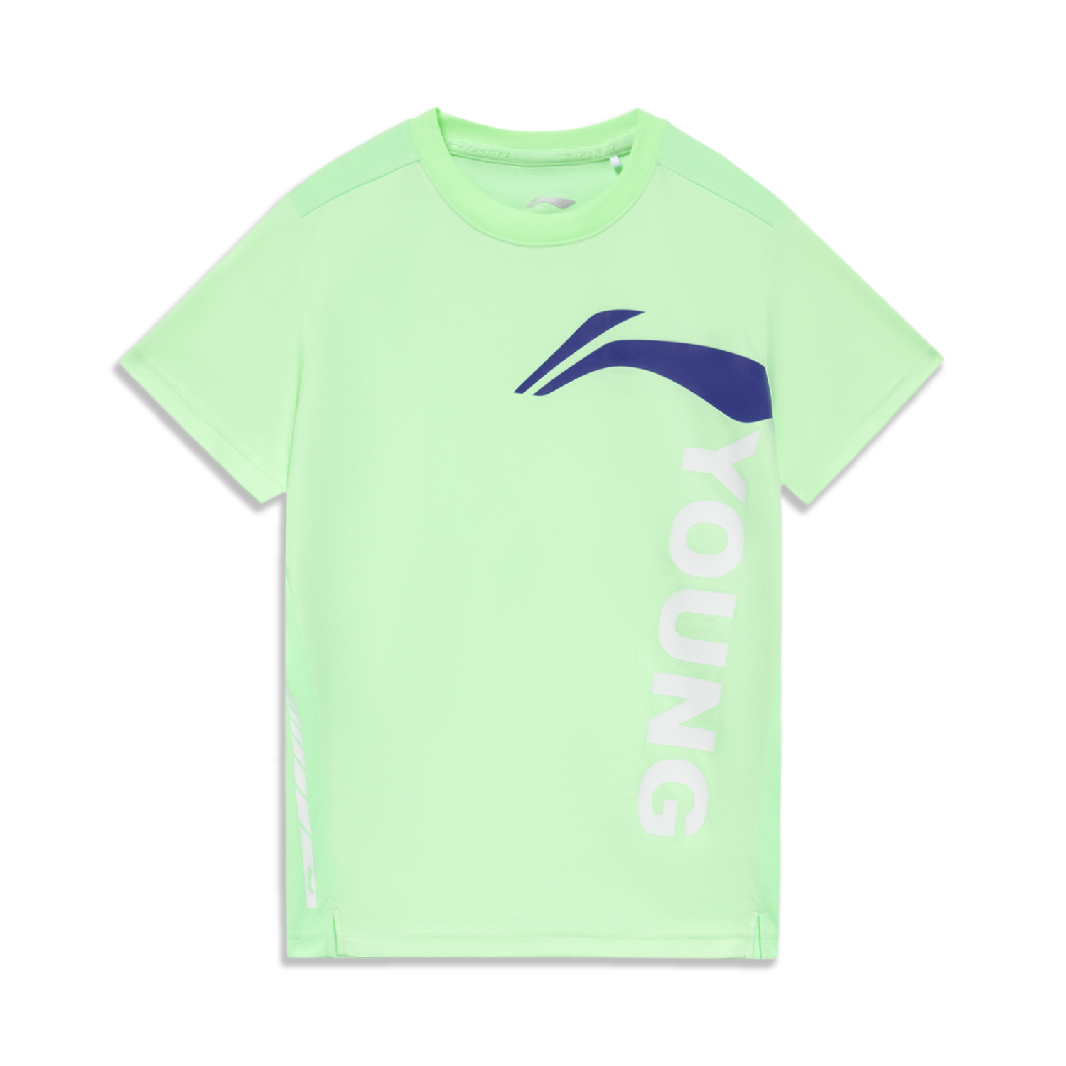 Lining/李宁正品夏季儿童字母Logo印花透气休闲短袖T恤YHSS181-11