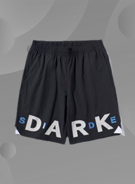 李宁夏季男士针织透气运动休闲跑步速干宽松短裤AKSP139