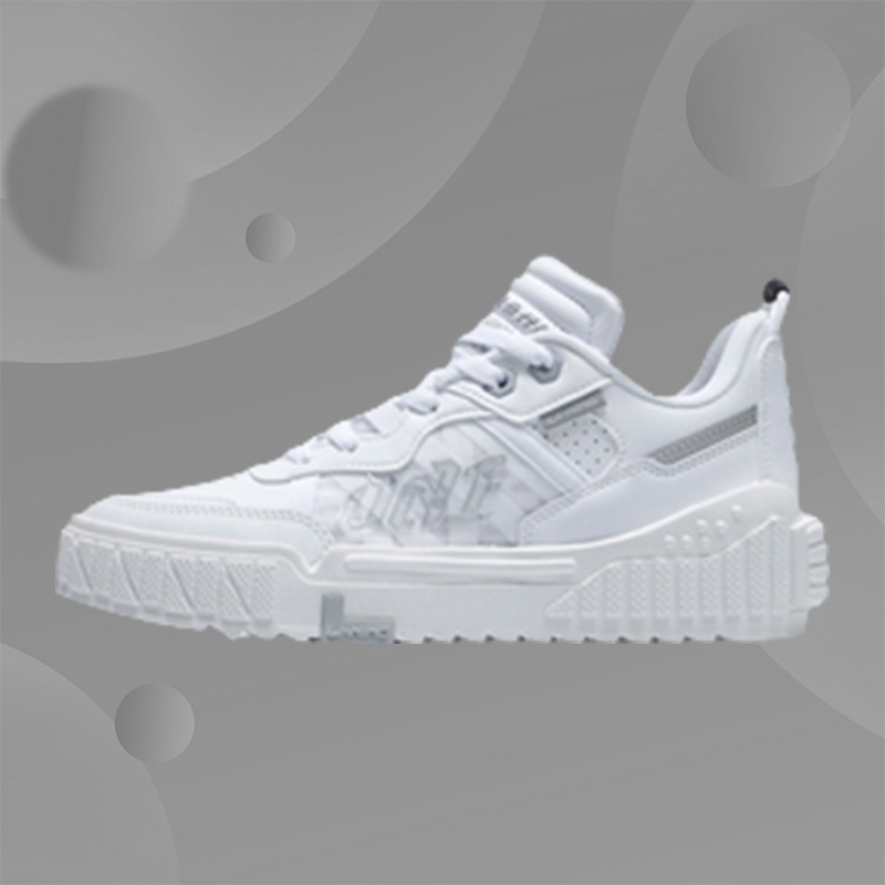 李宁女鞋夏季新款运动鞋Unblock女子小白鞋休闲鞋板鞋AGCR152