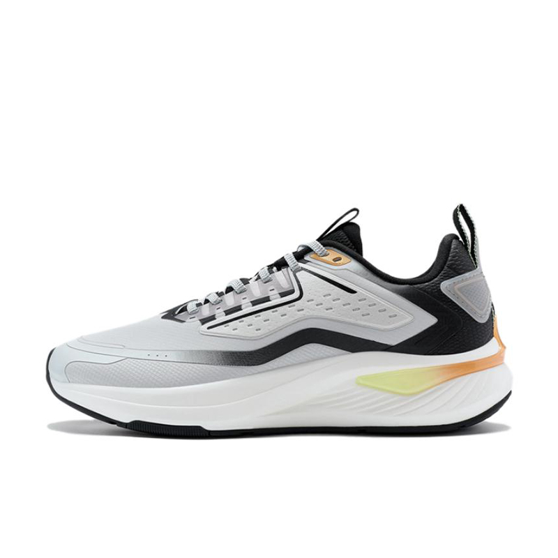 特步男子耐磨低帮跑步鞋