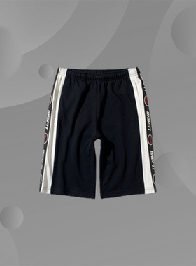 李宁短卫裤男士新款运动时尚系列休闲裤子男士透气运动裤AKSP739