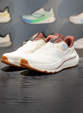 李宁正品SOFT GO MAX 2男女同款轻便透气一脚蹬休闲鞋AGLW011-1